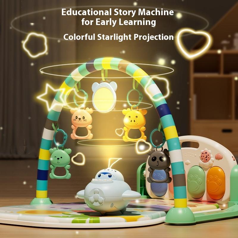 Newborn baby toys 0-1 years old fitness rack early education baby 3-6 months gift mother and baby