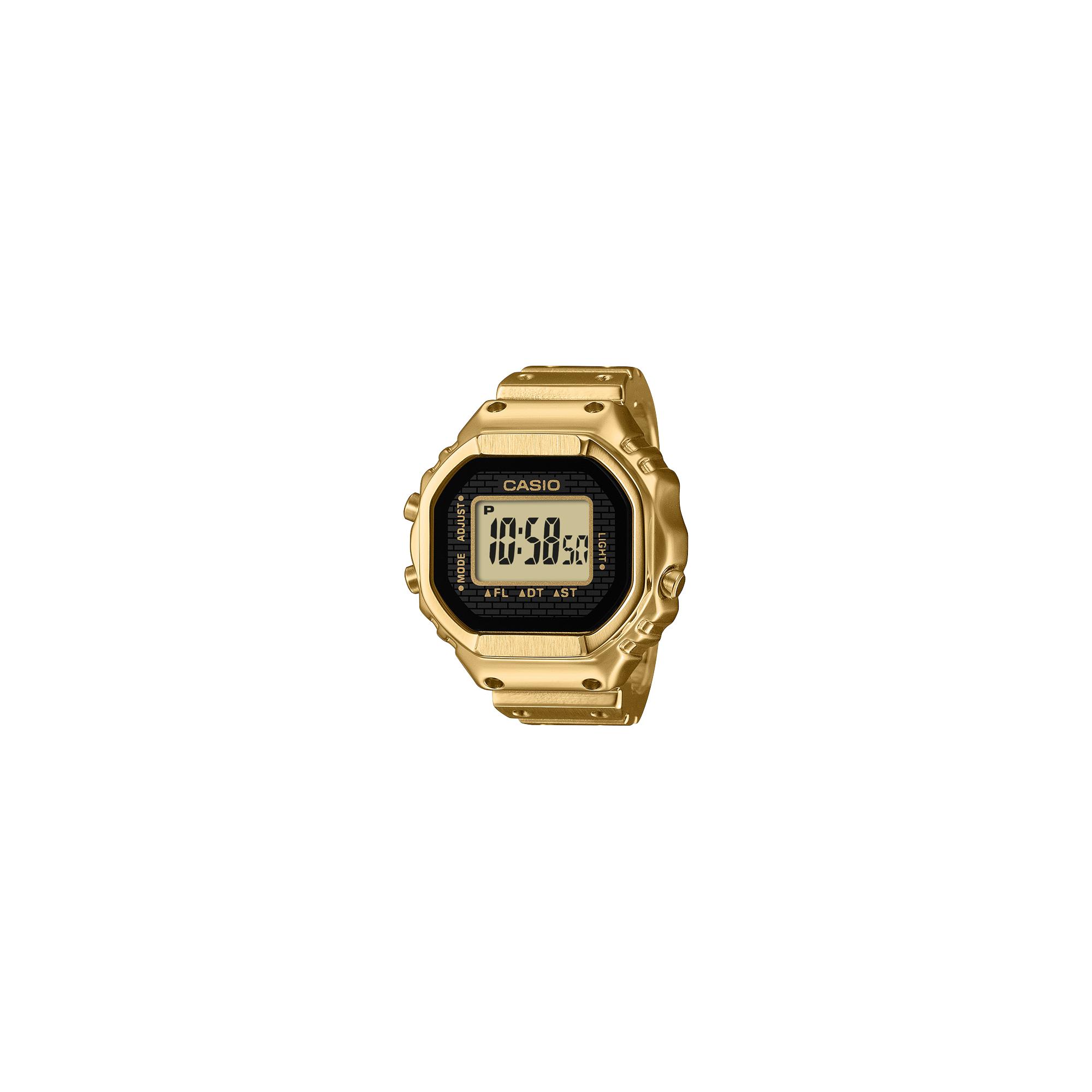 

Casio G-SHOCK Men s Stainless Steel Water Resistant Digital Alarm Quartz Watch CRW-001G-9 золотой