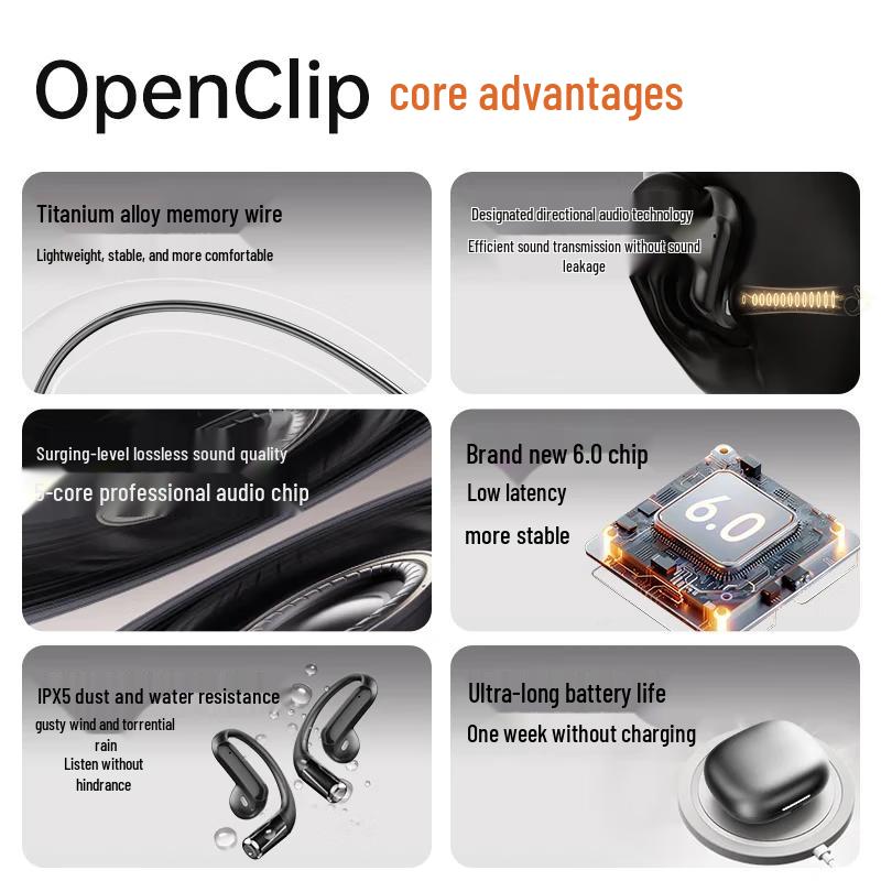 Viken G129 Open-Ear Bone Conduction Sports Headphones