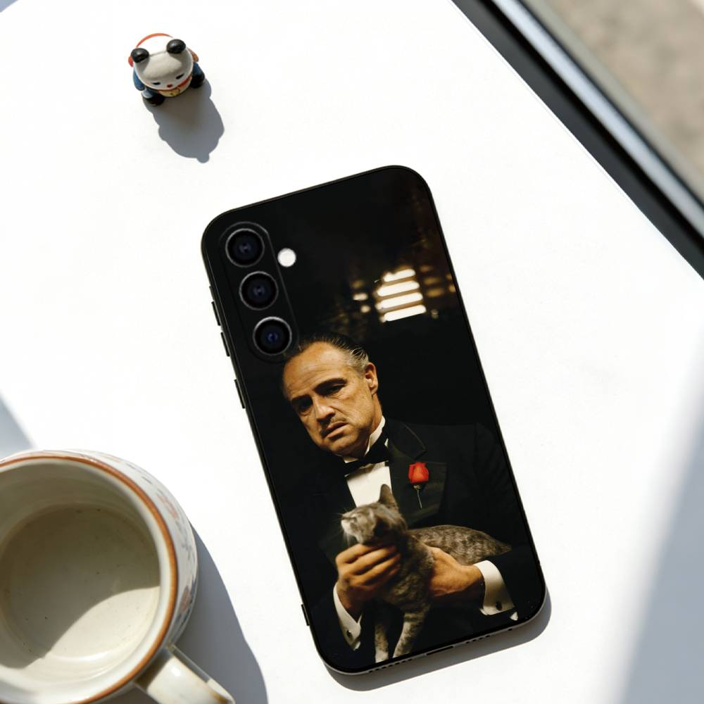 The Godfather Phone Case For Samsung Galaxy A73,A72,A71,A70,A53,A52,A51,Others Soft Black Cover Samsung a13 5g