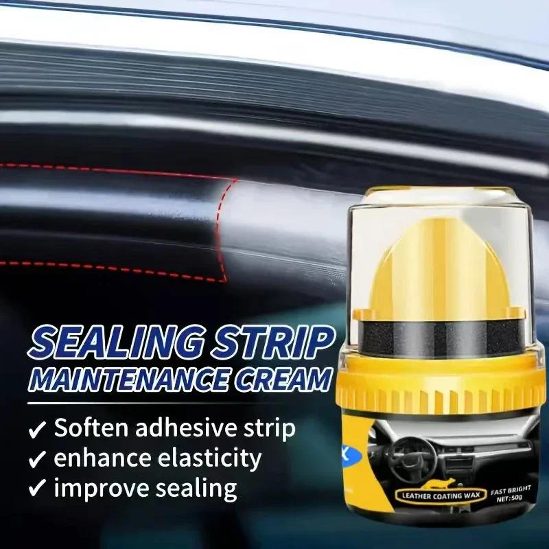 QC19Car Rubber Sealing Strip Restorer-Softens Cleans & Renews Seals | Reduces Noise & Extends Service Life  Rubber Cleane Renova
