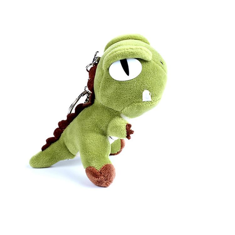 Ins Package Pendant Small Dinosaur Doll Book Keychain Dinosaur Cute Plush Hanging Bag Pendant