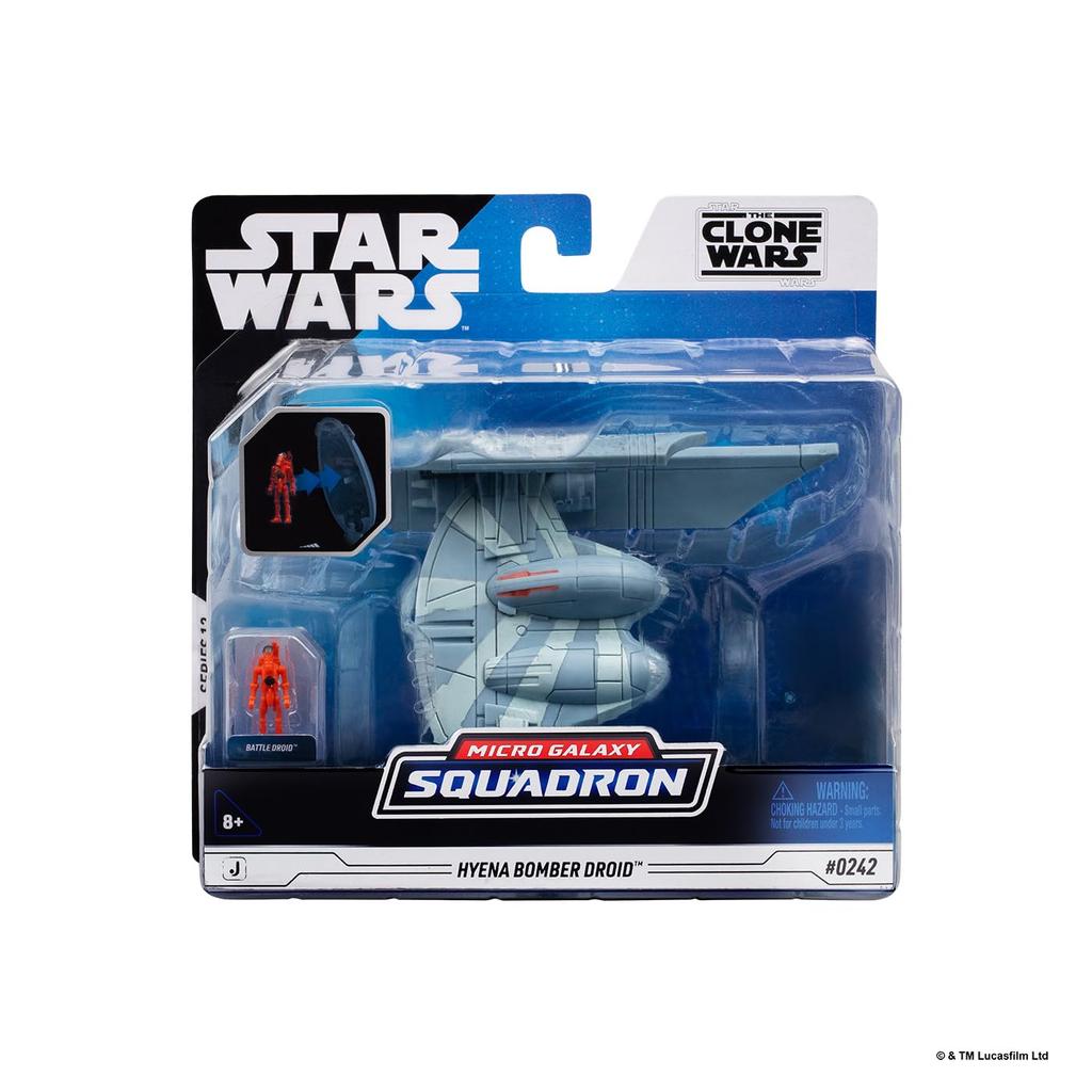 Star Wars Micro Galaxy Starfighter Class Series 12 Hyena Bomber Vehicle Non-Scale