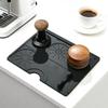 Non-Slip Coffee Tamping Mat Heat Resistant Durable Silicone Coffee Mat Food Grade Protective Coffee Barista Tools