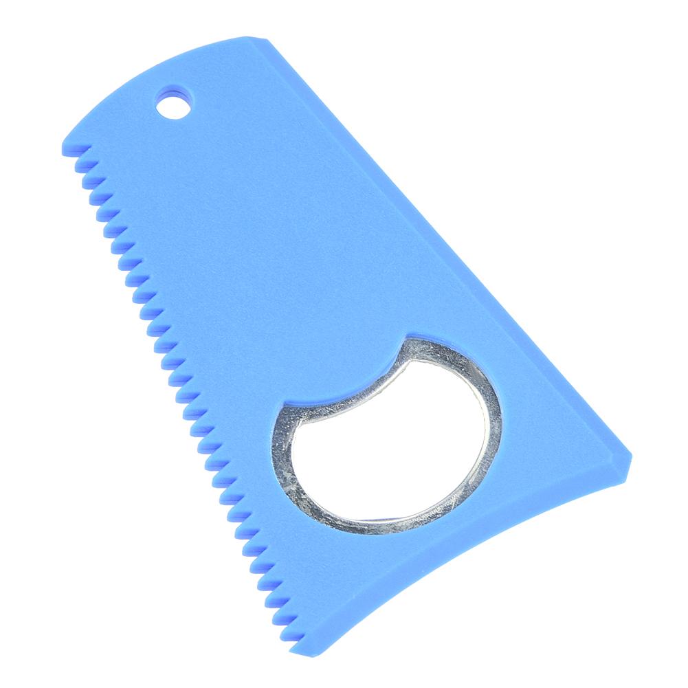 Quality Portable Surfboard Board Wax Comb Remover Cleaning Tool Accessory(blue)