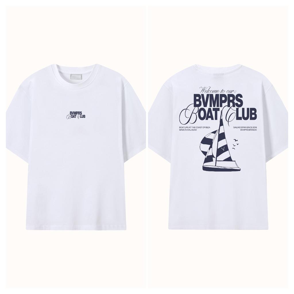 Fashion Trend Brand Marbella's Pattern Printing Cotton Short-sleeved Sports Popular T-shirt Casual Loose Streetwear Top Unisex