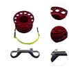 Diving Reel with Double End Bolt Snap Clip, Reel, Portable Spool for Accessories