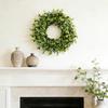 Kai Jin Eucalyptus Leaf and Berry Wreath - Rustic Farmhouse Spring/Summer Wall Decor