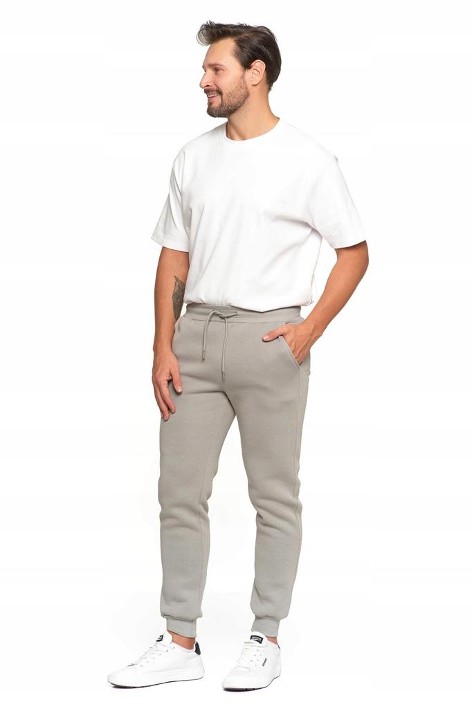 Men's Cotton Sweatpants Classic Joggers with Pockets MORAJ 3XL GREY