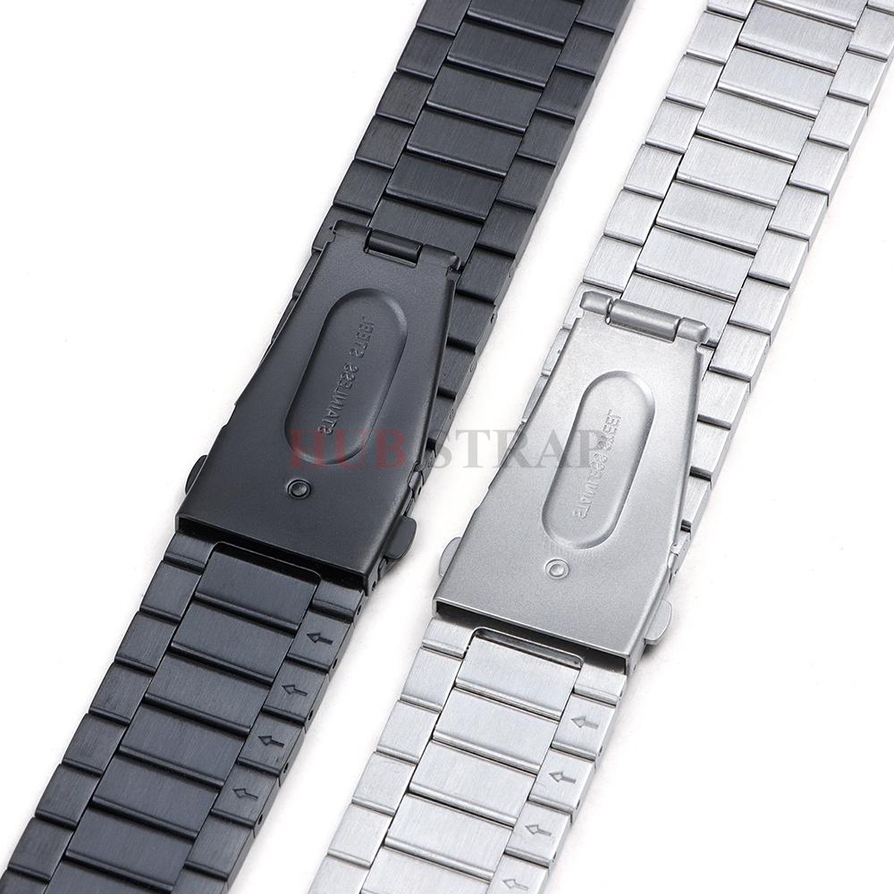 Metal Watch Strap Stainless Steel Bracelet 18mm 20mm 22mm for Omega Belt Universal Watchband for Seiko Luxury Wristband for Men
