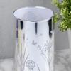 Glass Flower Design Tube with LED Lights 20cm