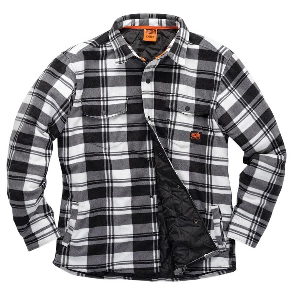 Scruffs Mens Checked Padded Shirt