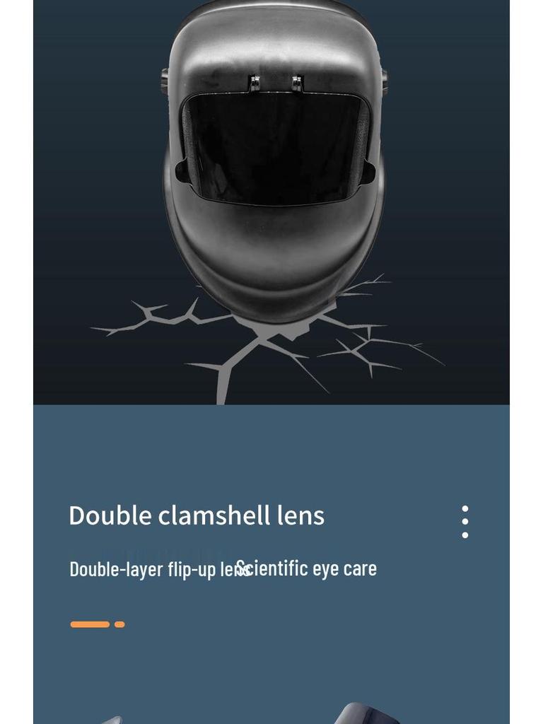 Anti-Laser Welding Face Shield - Lightweight, Head-Mounted Protection for Welders