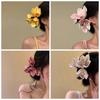 Large Orchid Hair Clip Seaside Holiday Style Side Clip Elegant Flower Hairpin  Women