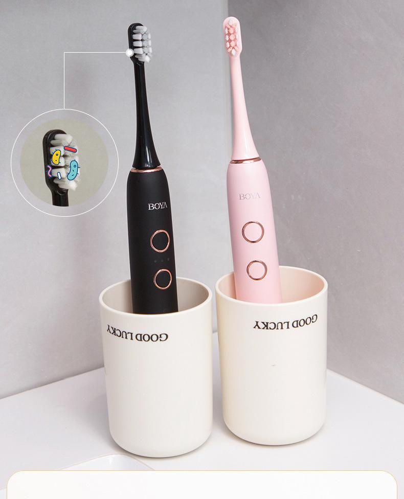 Esterilizador y Soporte de Almacenamiento Inteligente Eléctrico para Cepillo de Dientes Montado en la Pared con UV