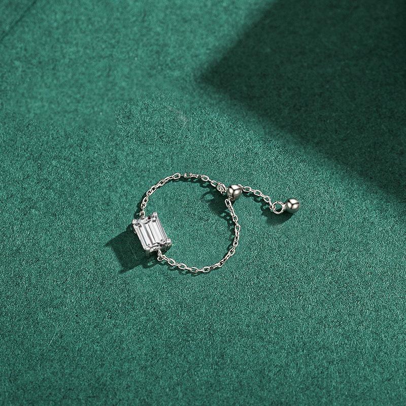 

Tancise Classic стерлингового серебра 925 пробы кольцо с цирконом женские ювелирные изделия свадебное обещание вечерние подарок серебряный