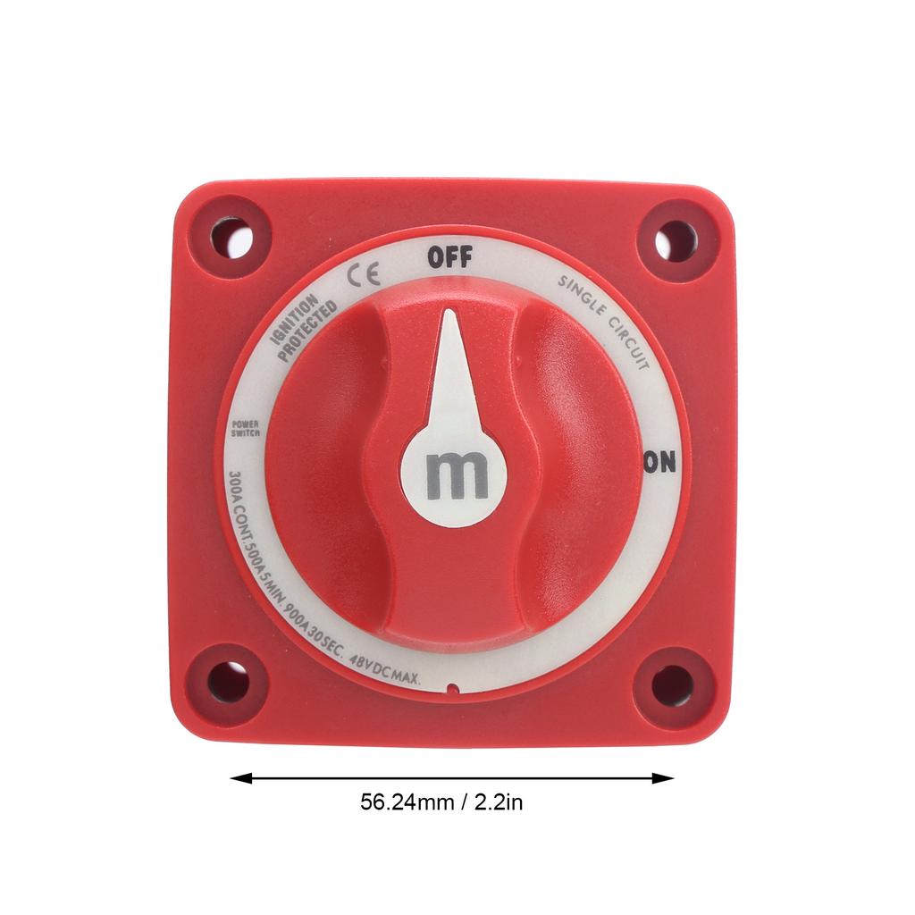 Hochstrom Schalter für Kleine Boote Yacht Ein/Aus Zubehör M5 DC 48V 300A Yacht Netzschalter