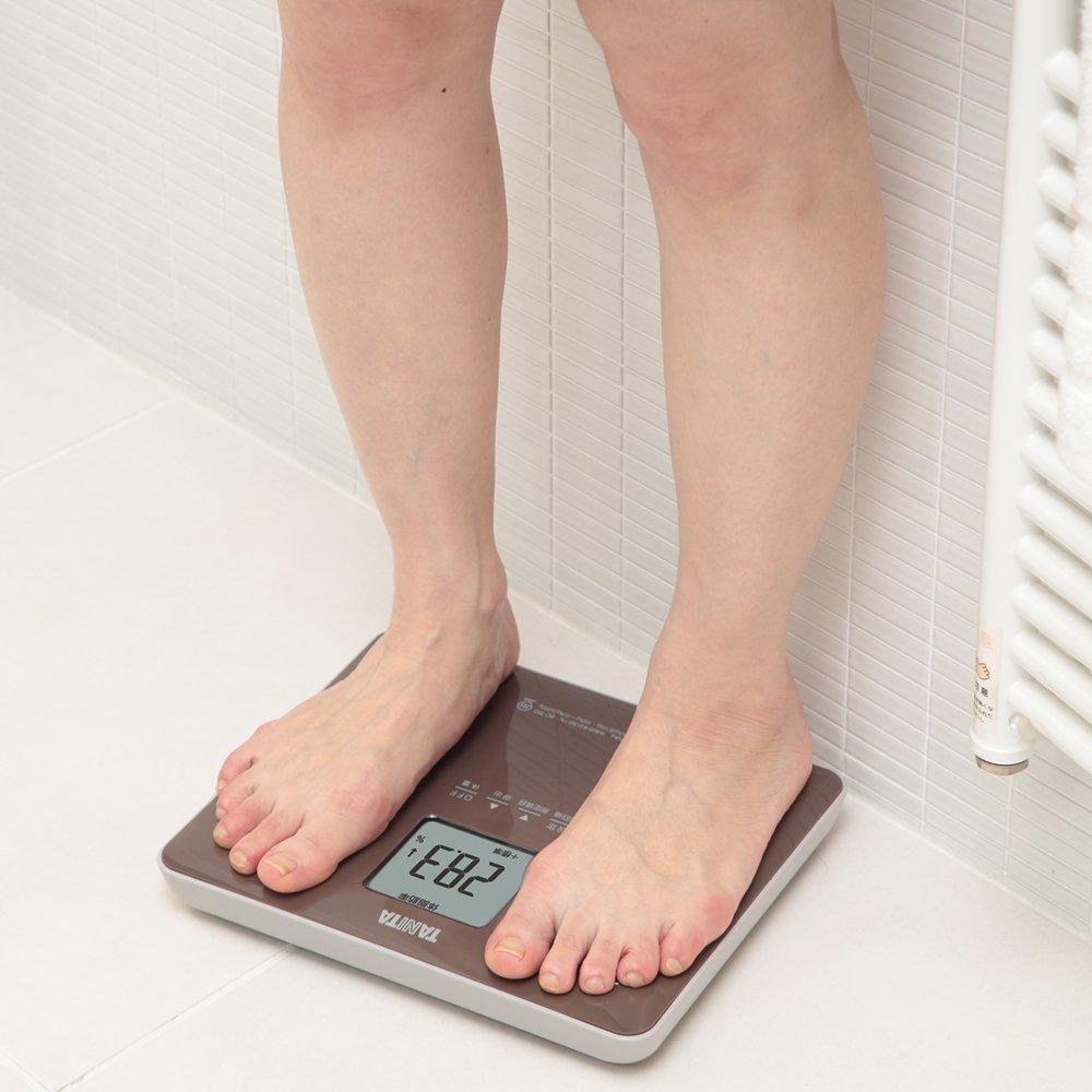 Tanita Body Composition Meter Easy Measurement with Pita Support with My Support Function BC-760-BR (Brown) function/Measurement
