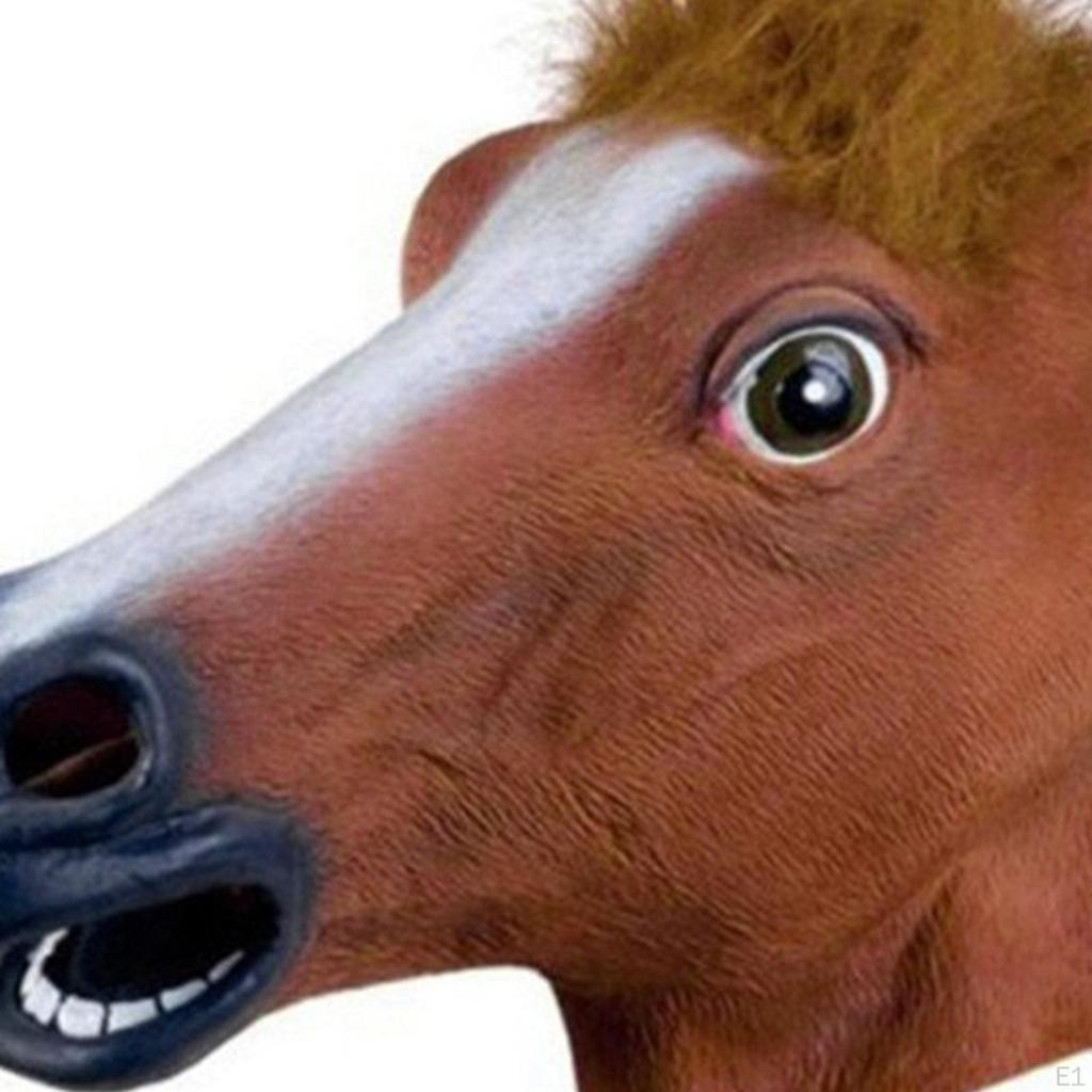 Animal Head Headgear Decoration Funny Dress Up Prop Costume Accessory for Show Halloween