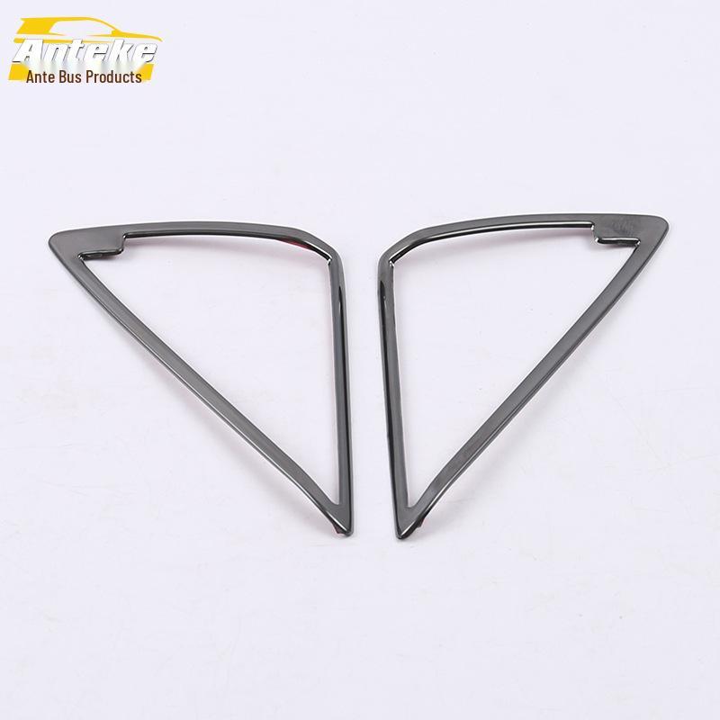 Kodiak 17 A-Pillar Bright Ring & Triangle Sticker Decorative Frame Car Accessories