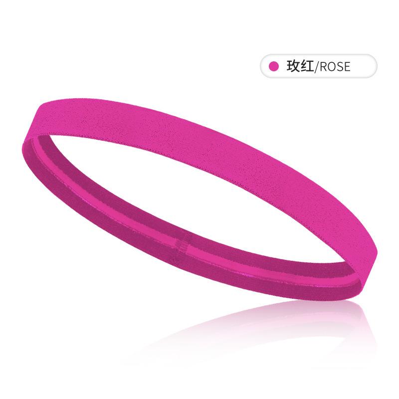 Silicone Non Slip Sweat Absorbent Sports Headband For Men Women Outdoor Fitness Yoga Running