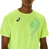 Asics Fashion Casual Comfortable Versatile Short Sleeve T-Shirt Men tops Yellow 2091A749-751