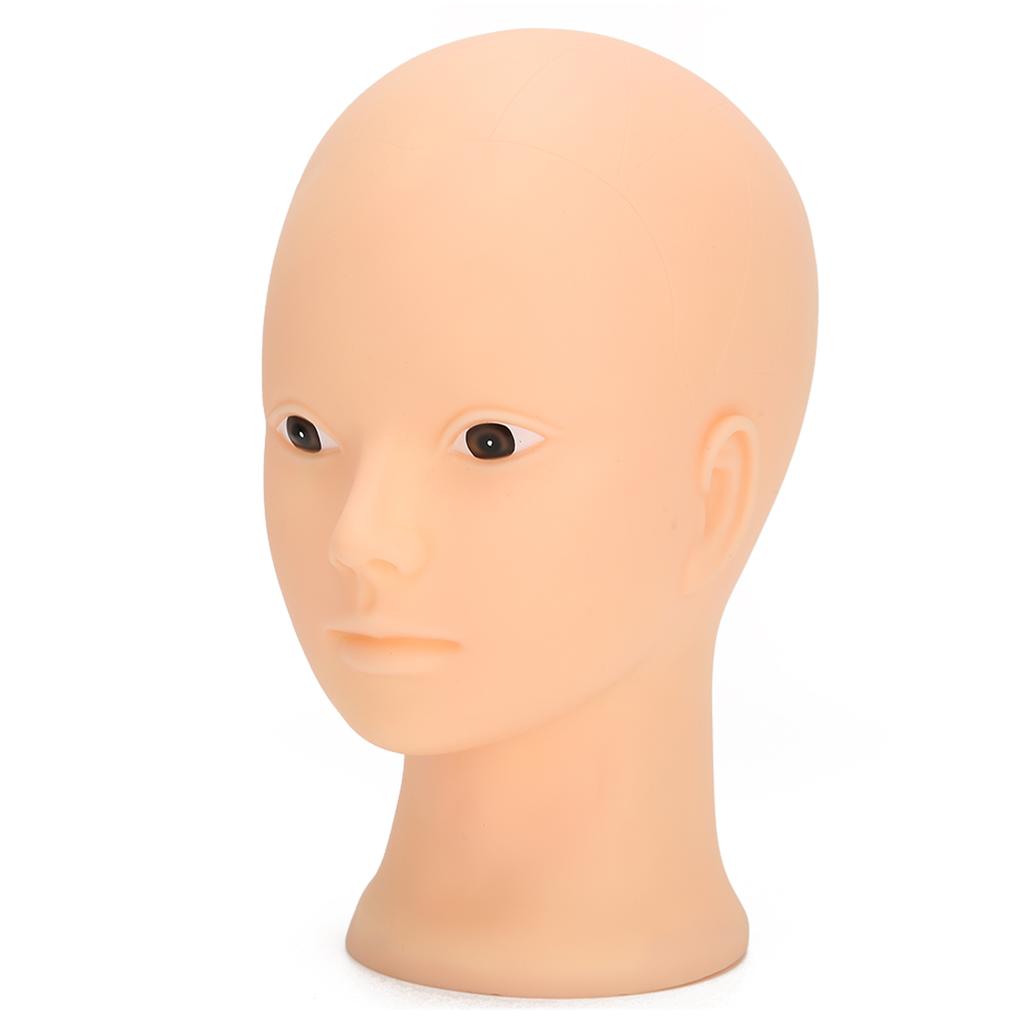 Mannequin Head Makeup Training Practice Wig Hat Display Bald Mannequin Head 49cmwithout Makeup