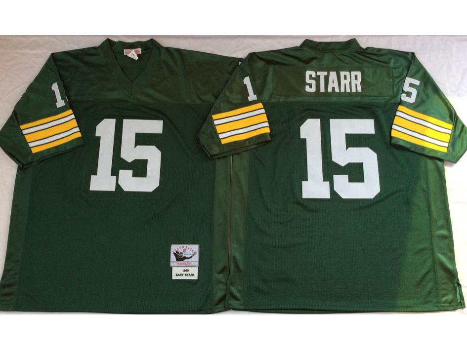 Винтажный джерси Зала славы Green Bay Packers #92, #5, #15, #66 XL