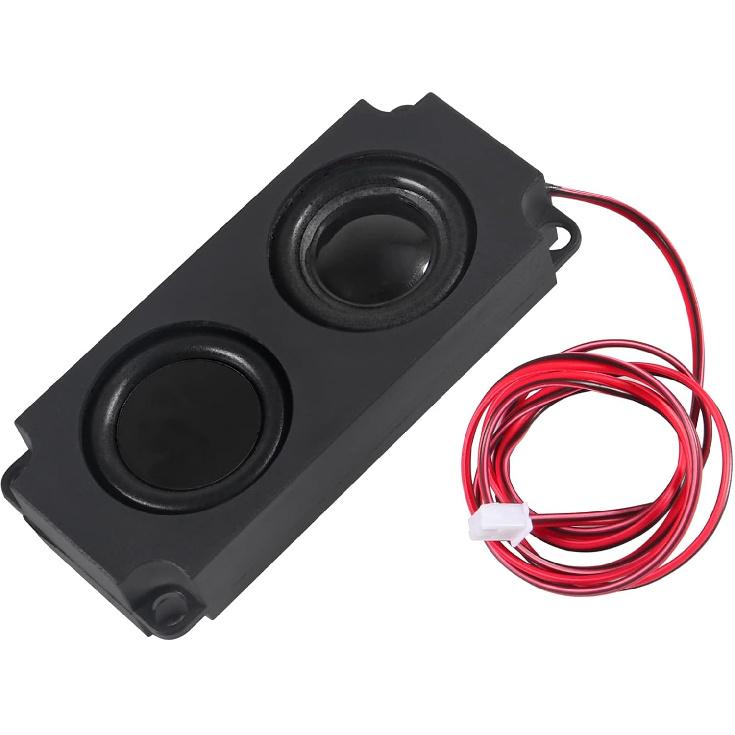 4pcs Speaker 5 Watt 8 Ohm Double Cavity Mini Speaker Full-Range Cavity Advertising Machine Small Speaker 3.3V 5V with JST-PH2.5mm-2 pin Interface for