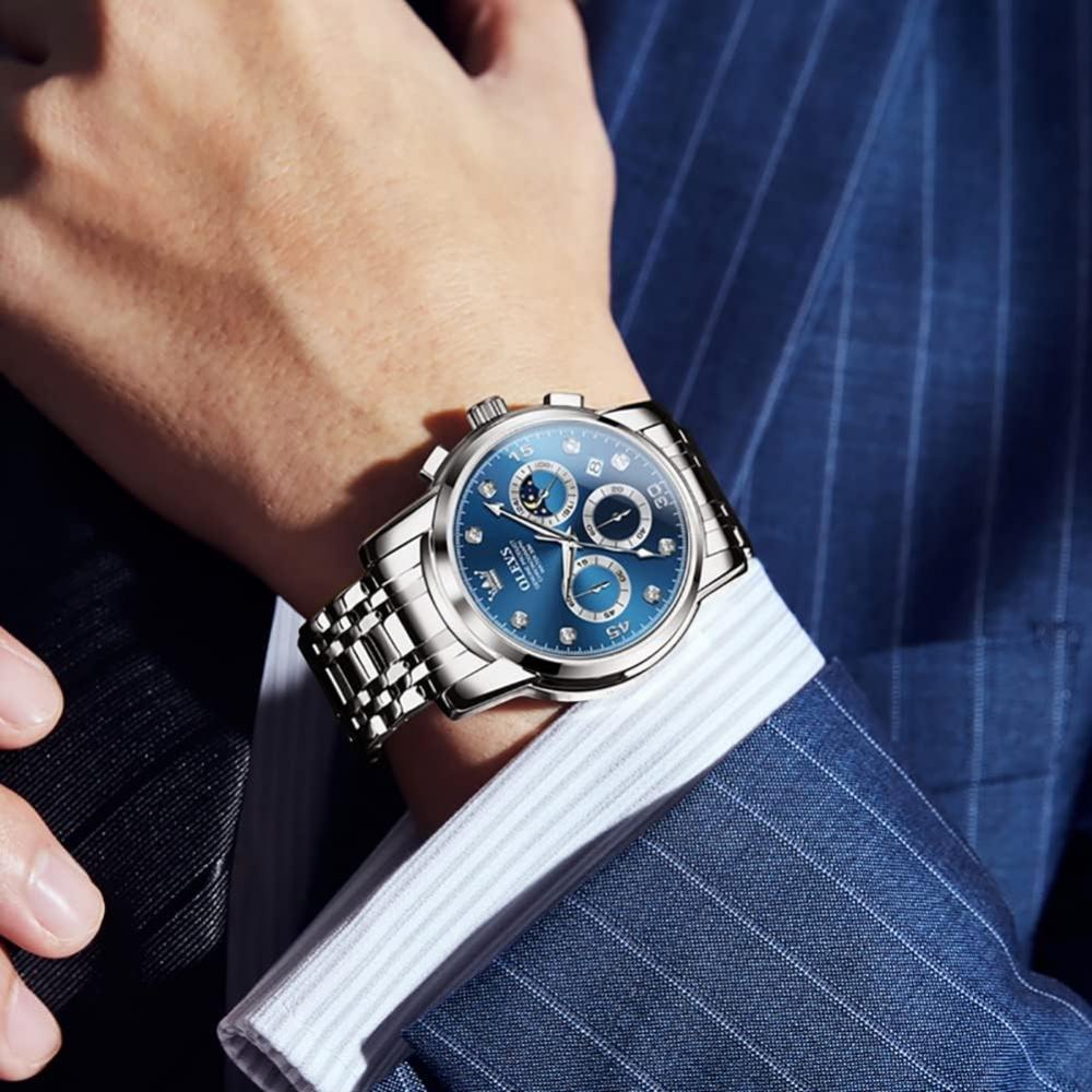 Iqiyi Men S Watch Waterproof Analog Quartz Blue 2889g Bl