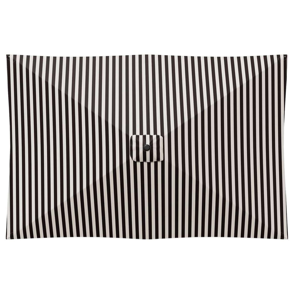 Garden Umbrella with Base 200 X 300 Cm Polyester Rectangular