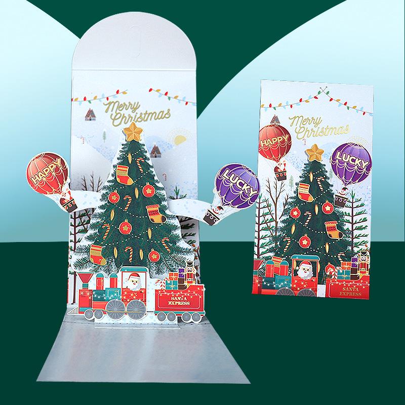 2026 Hästens år 3D Rött kuvert - Jul Lai See-kuvert