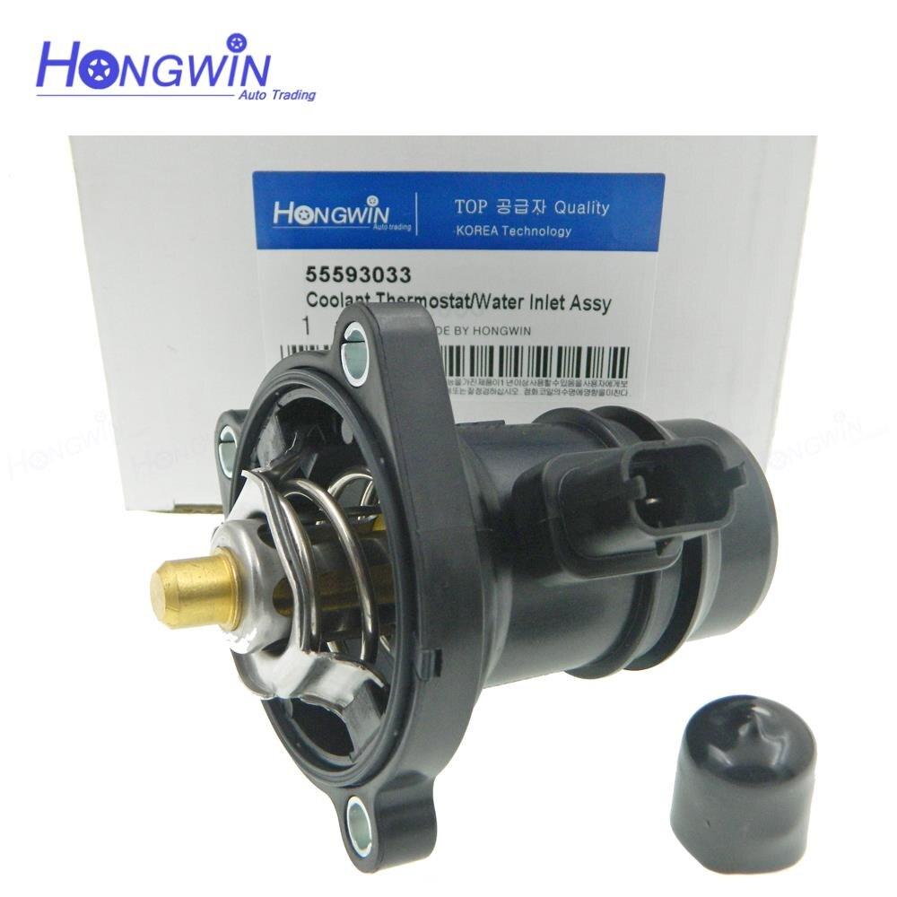 Nieuwe Thermostaathuis Plug Voor Chevrolet Vauxhall Adam Astra J Corsa D E Meriva B 1.2 1.4 10-16 OEM# 55579011 55593033 25200454
