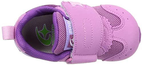 Moonstar Baby Shoes Sneakers, Magic, Sizes 13-17cm, 0.5cm Wide, for Boys and Girls, MS B135, Rose, 17.0cm, 2E
