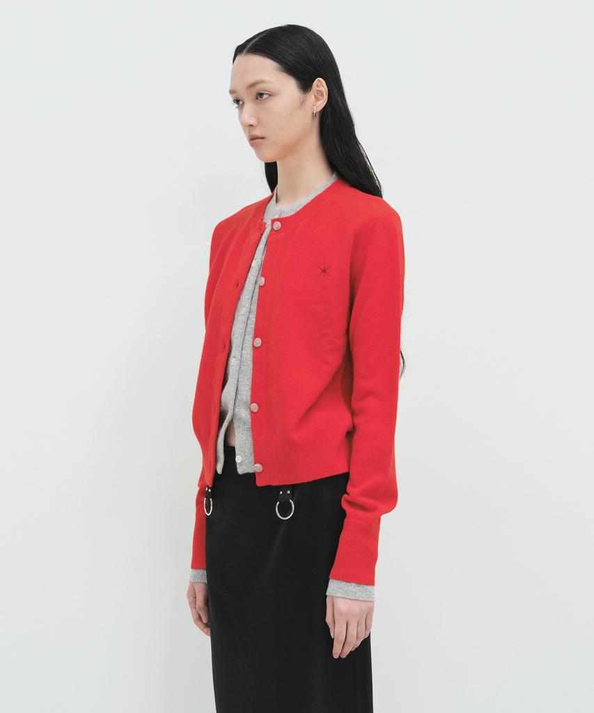 Yunse Layer Cardigan (Red)