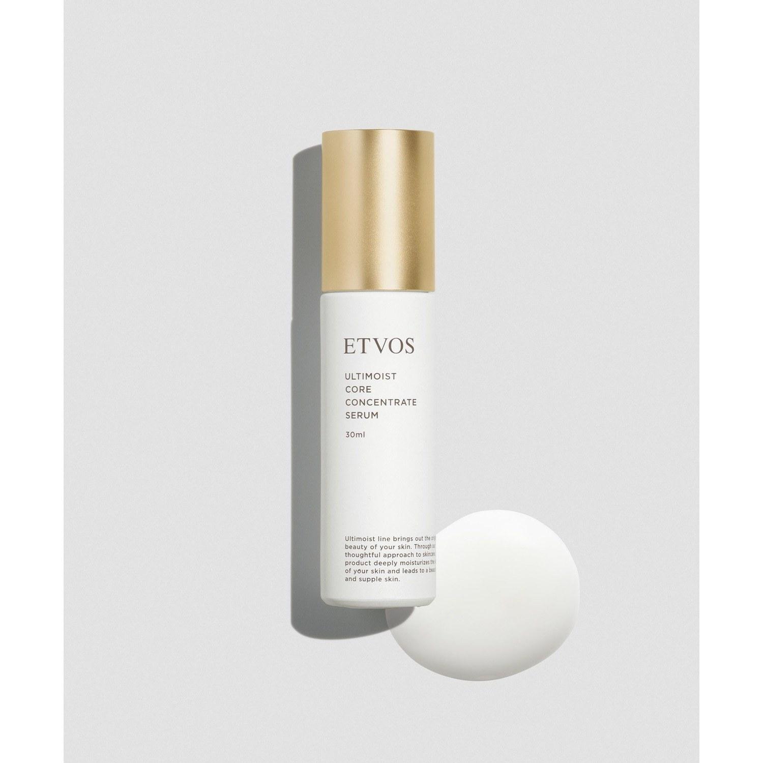 ETVOS Ultimo Moist Core Concentrate Serum booster introduction beauty base sensitive skin moisturizing alcohol-free skincare boosterintroduction