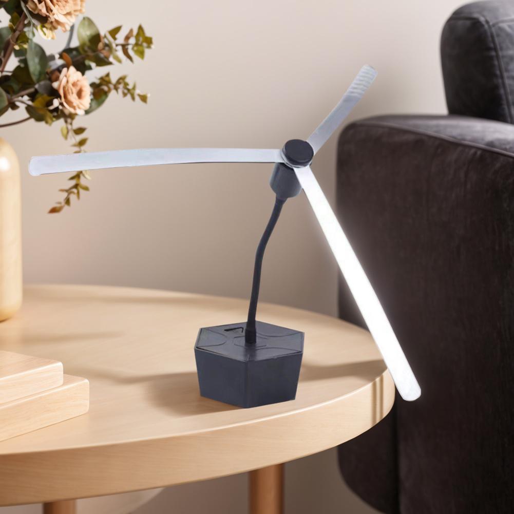 Flexible Fly Repellent Fan Mosquito Insect Repellent Fan Waterproof Food Spinning Fan for Barbecues Kitchen Restaurants