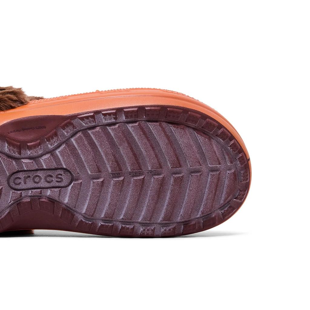 Crocs Classic Lined Clog 'Kenny' (Unisex) Orange Clogs 211499 90H