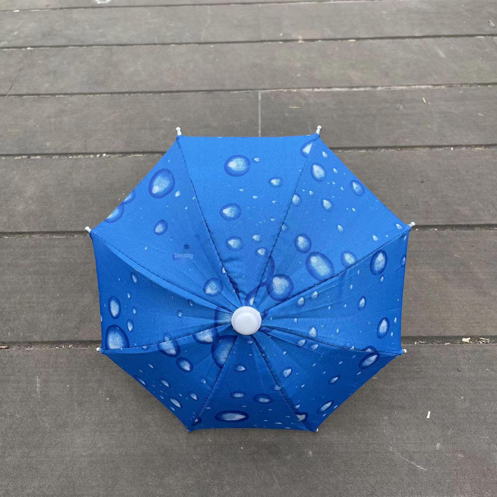 

Компактный водонепроницаемый держатель для зонта для велосипедов, мотоциклов и электромобилей, идеально подходит для доставки еды на вынос и езды на велосипеде, имеет слот для мобильного телефона. One Size