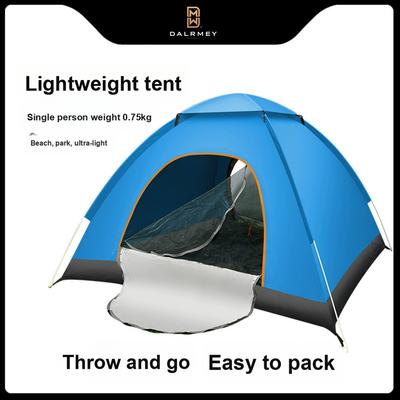 2-4 Person Instant Tent Outdoor Beach Camping Shelter Pop-Up Tent Portable