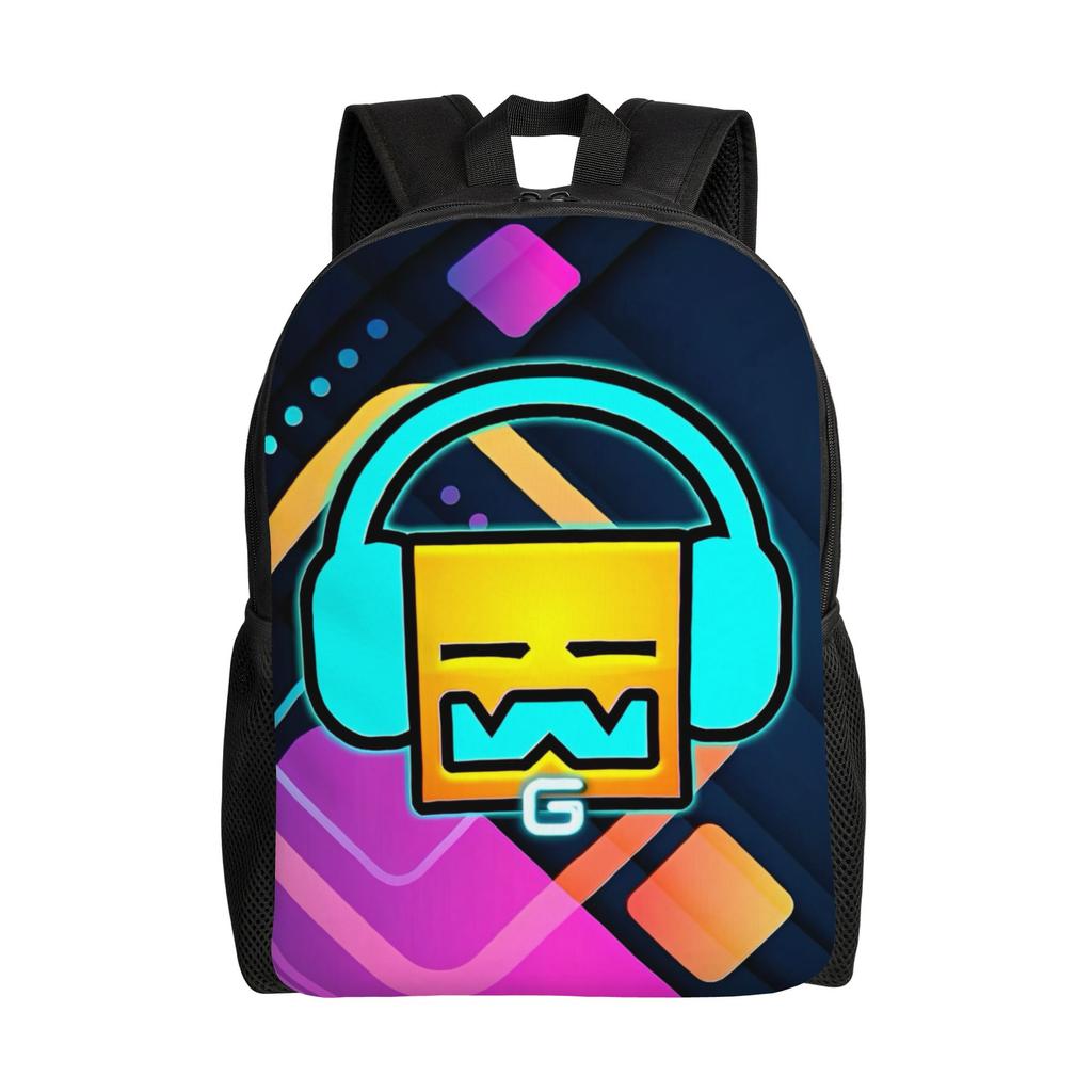 Zaino Geometries Dash per Uomo Donna Moda Scuola Superiore Giorno Lavoro Borse in Tela per Computer Portatile Durevole