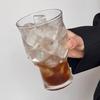 600Ml Glass Cup Internet Celebrity Wide Mouth Cup Coffee Cup Transparent Cocktail Bar Drink Soda Juice Cup Cup Drinkware