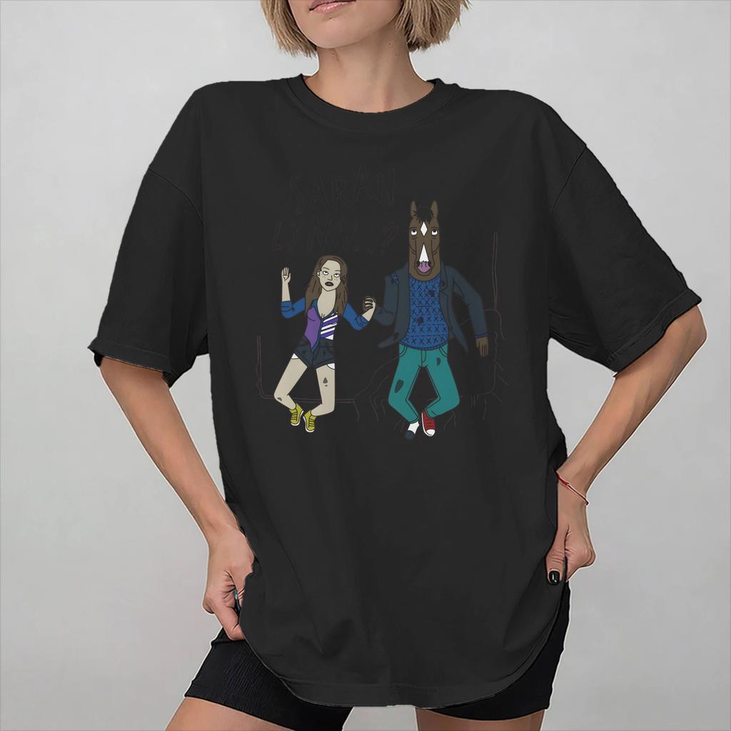 Unisex Women Graphic Print Youre Bojacks horseUnisexs Tee T Shirt Cotton Tshirts Clothing