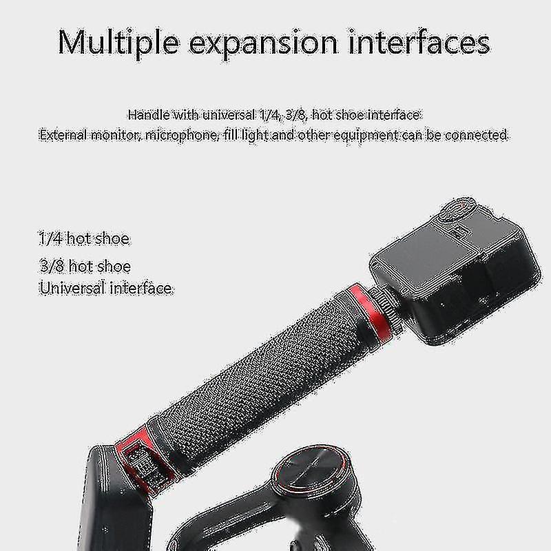 Camera Handheld Gimbal Stabilizer Quick Release Handle Grip For Weebill Lab/s Handgrip 1/4 Inch 3/8