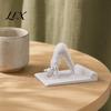 3D Printed Phone Stand Yoga Pose Figurine, Universal Mobile Holder Widened Base Stand, Desktop Decoration Ornament for Home Office Crack-resistant