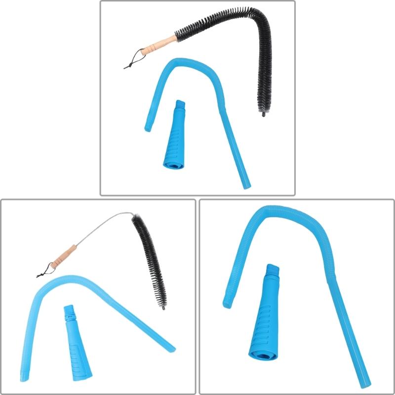 Appliance Maintenance Cleaning Set with Flexible Hose and Brush Extends Equipment Lifespans Reduces Fire Risks