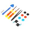 19pcs Repair Joystick Replacement Tool Kit Multifunction Gamepad Repair Tools for SW Game Controller