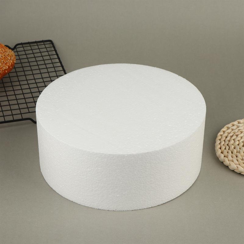 4/6/8/10 Inch Cake Foam Mould Ps Foam Flower Decor Cake Dummy Practice Sugarcraft Model Lightweight Diy Decorations