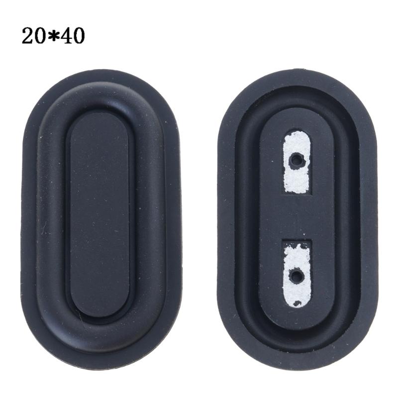 2pieces Black Vibration Plate High Sensitivity and Resolution Passive Radiators DIY Bass Speaker Loudspeaker Vibrating