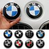LNRGN1 Car Sticker For BMW E39 E46 E90 E30 E36 E60 G20 E87 E91 E92 1 2 3 4 5 Accessories 2pcs ABS 74mm 82mm Front Hood Logo Rear Trunk